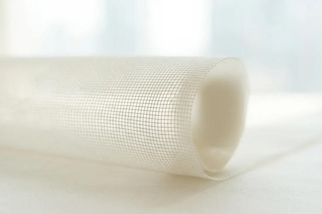 Anti-midge mesh close up